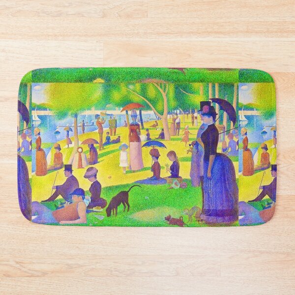 Item preview, A Sunday Afternoon on the Island of La Grande Jatte, 1884–1886 by  Georges Seurat (Digitally enhanced by WatermarkNZ Press designed and sold by CristalleLisa.
