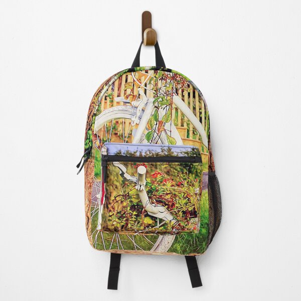 Item preview, Front yard bike and flowers designed and sold by Travelways.