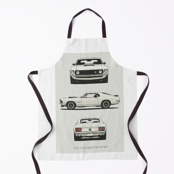 Item preview, 1969 Ford Mustang Boss 429 – Classic Muscle Car Multi-View  designed and sold by TheArtOfCar.