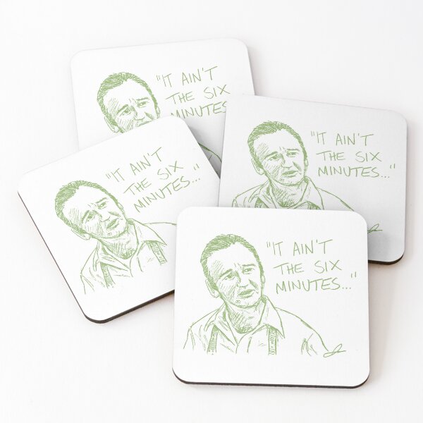 Item preview, “It Ain’t The Six Minutes…” Vision Quest Classic Quote designed and sold by YeahWellDesigns.