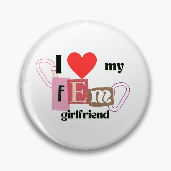 Item preview, I love my female girfriend designed and sold by Cassette Trinkets.