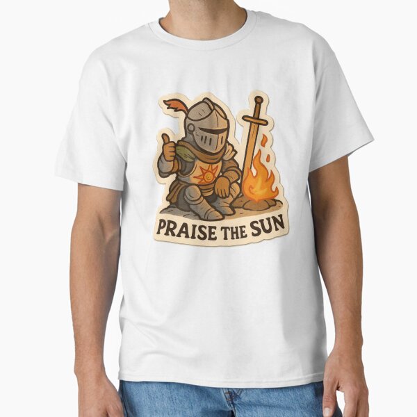Item preview, Dark Souls Praise the sun Sticker designed and sold by Souls-like Design Shop.