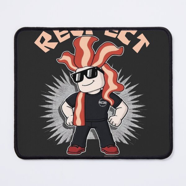 Item preview, Funny Bacon Hair Roblox Noob Meme Gamer Design designed and sold by CHAOS STUDIO.