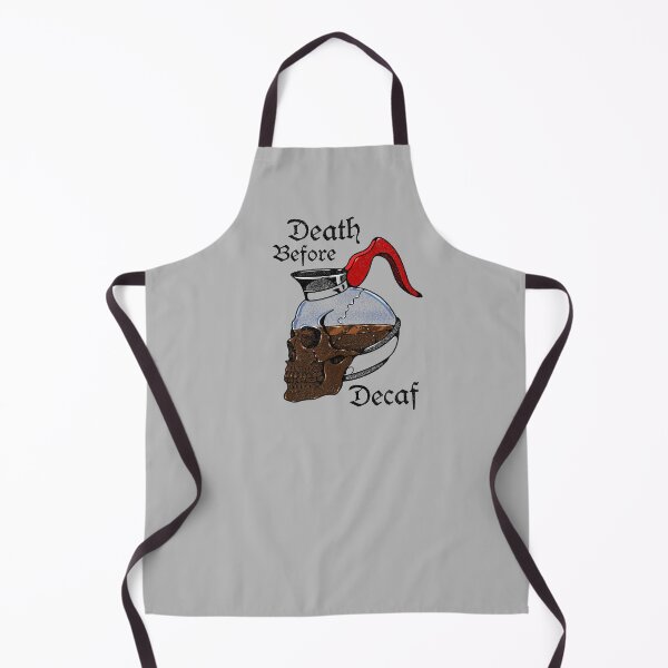 Item preview, Death Before Decaf designed and sold by Jilly Rose Ink.