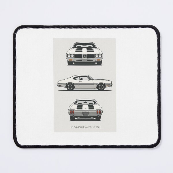 Item preview, 1970 Oldsmobile 442 W-30 – Classic Muscle Car Multi-View  designed and sold by TheArtOfCar.
