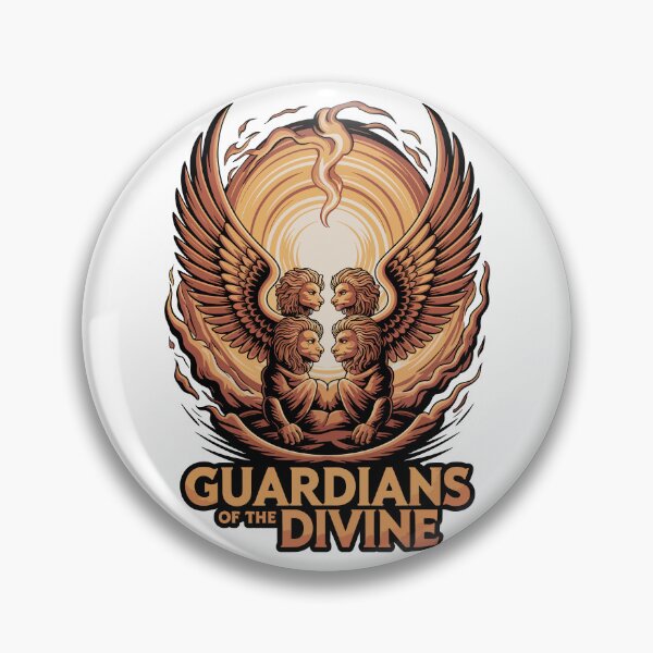 Item preview, Guardians of the Divine – Mythic Cherubim Lion  designed and sold by Zanigold.