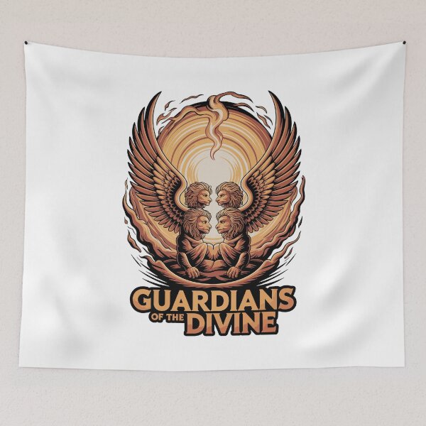Item preview, Guardians of the Divine – Mythic Cherubim Lion  designed and sold by Zanigold.