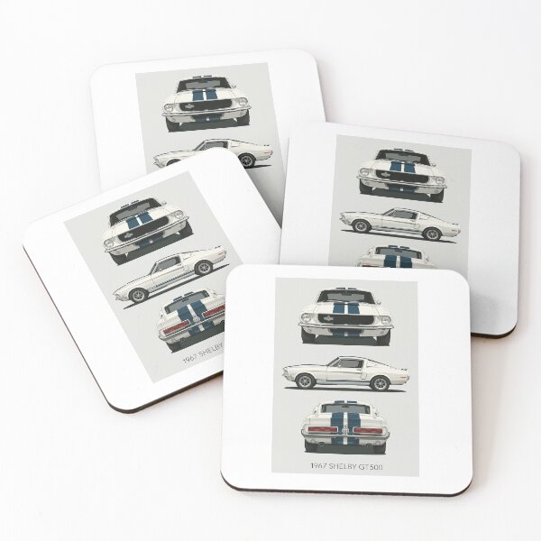 Item preview, 1967 Shelby GT500 – Classic Mustang Muscle Car Multi-View designed and sold by TheArtOfCar.