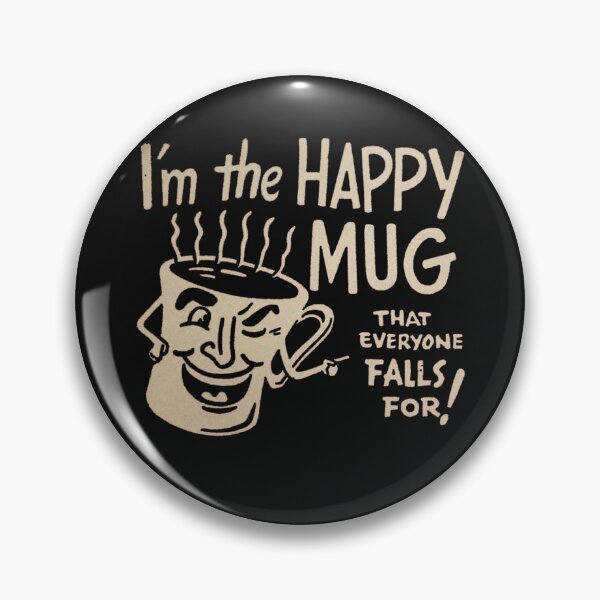 Item preview, Vintage Happy Mug Everyone Falls For designed and sold by QuayTradingCo.