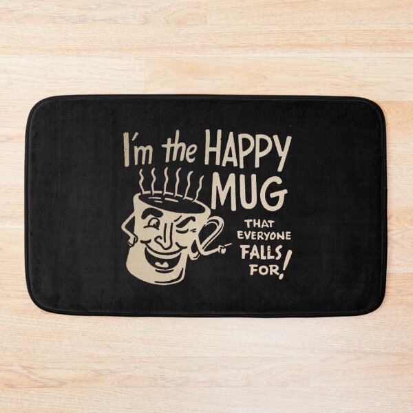 Item preview, Vintage Happy Mug Everyone Falls For designed and sold by QuayTradingCo.