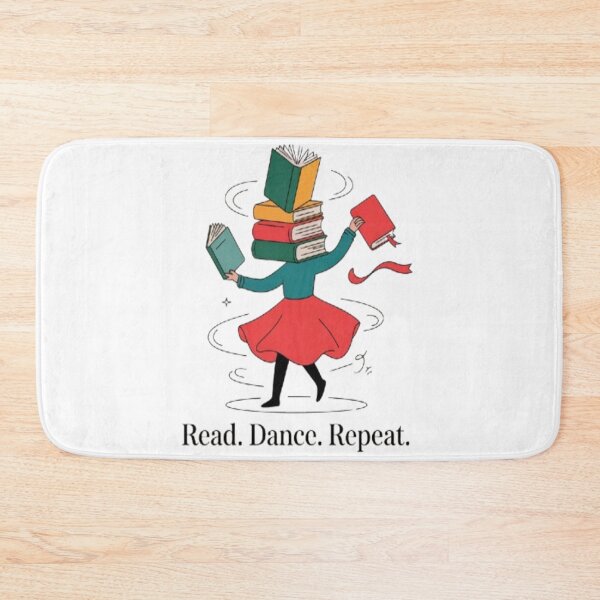 Item preview, Read Dance Repeat – Book Lover Whimsical T-Shirt - May Day designed and sold by InspiredCreatives.