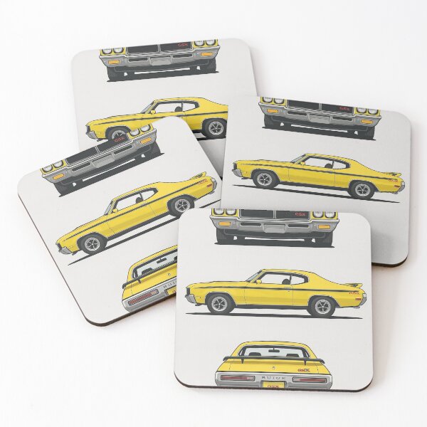 Item preview, 1970 Buick GSX Stage 1 – American Muscle Car Multi-View  designed and sold by TheArtOfCar.