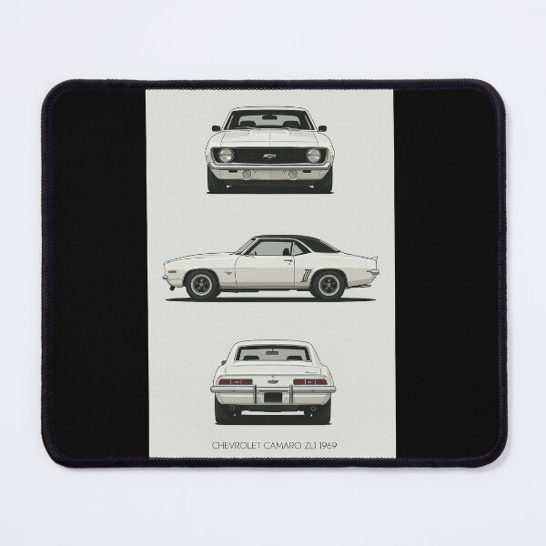 Item preview, 1969 Camaro ZL1 – Classic Muscle Car Triple-View designed and sold by TheArtOfCar.