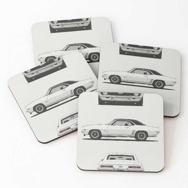 Item preview, 1969 Camaro ZL1 – Classic Muscle Car Triple-View  designed and sold by TheArtOfCar.
