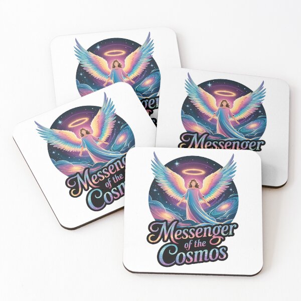 Item preview, Messenger of the Cosmos – Radiant Angelic Galaxy  designed and sold by Zanigold.
