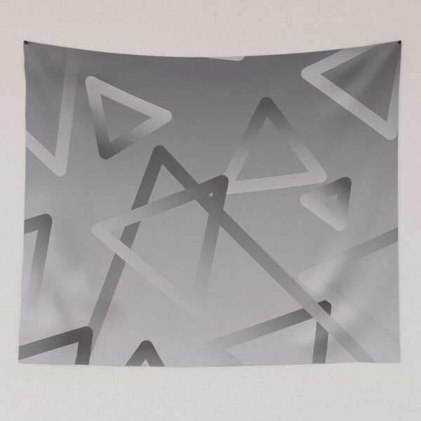 Item preview, Gray triangles | gradient | color geometry designed and sold by dfly-creations.