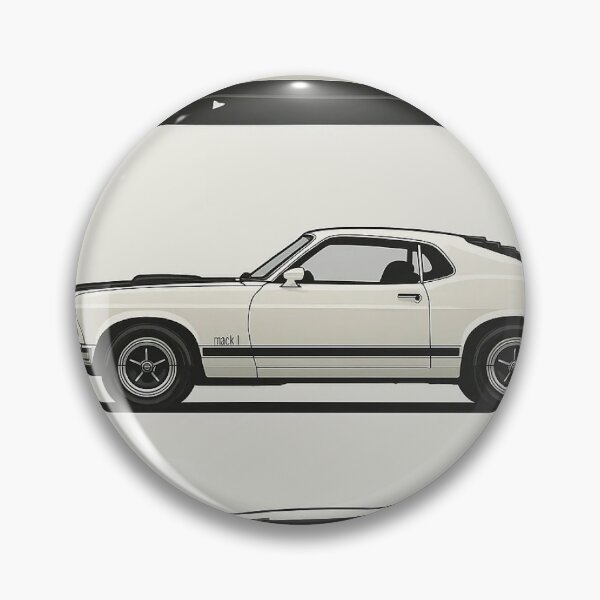 Item preview, 1969 Ford Mustang Mach 1 – Classic Muscle Car Triple-View  designed and sold by TheArtOfCar.