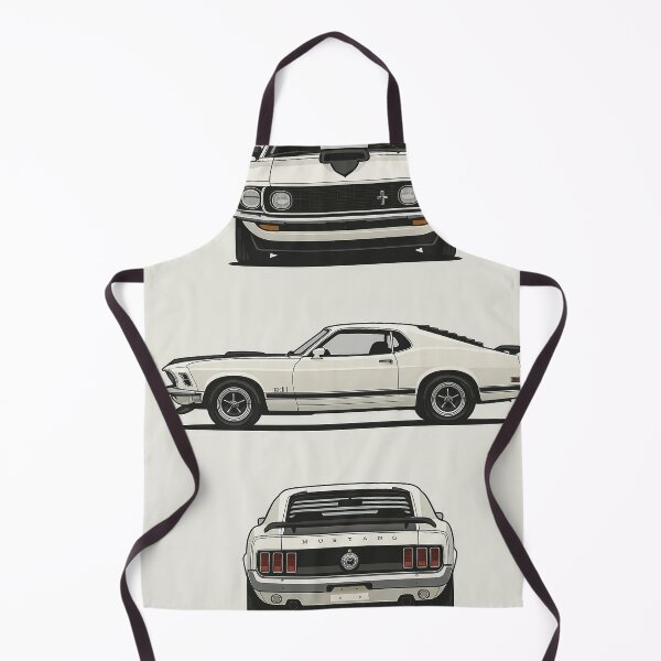 Item preview, 1969 Ford Mustang Mach 1 – Classic Muscle Car Triple-View  designed and sold by TheArtOfCar.