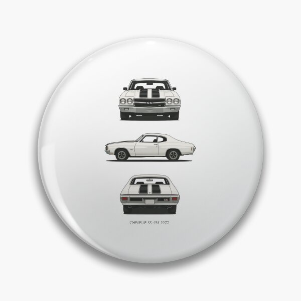 Item preview, 1970 Chevelle SS 454 LS6 – Classic Muscle Car Triple-View  designed and sold by TheArtOfCar.