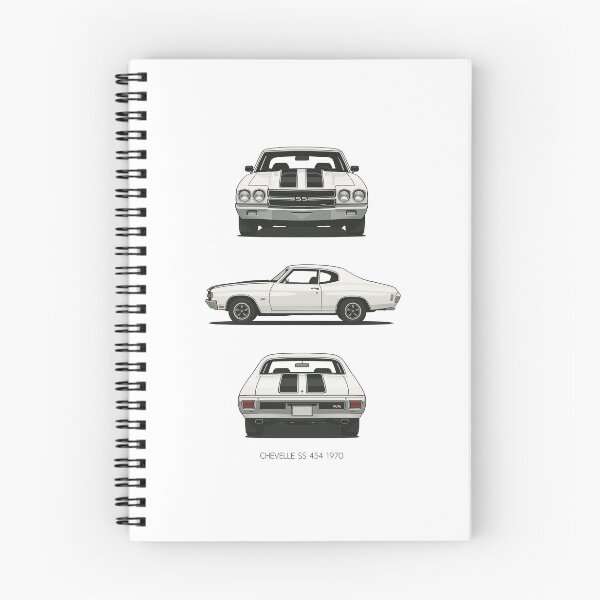 Item preview, Chevelle SS 454 LS6 de 1970: un muscle car clásico con triple vista designed and sold by TheArtOfCar.