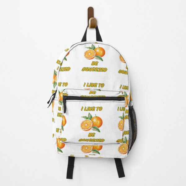 Item preview, I LIKE TO BE SQUEEZED, Cut orange, Leaf, Pun, fruit designed and sold by AASparksDesigns.