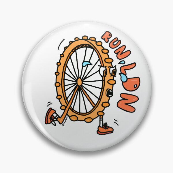 Item preview, RUN LDN (orange) designed and sold by NEZRUNS.