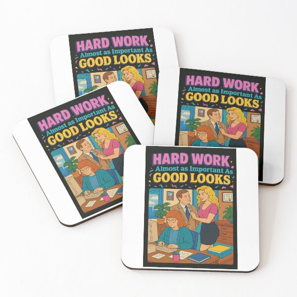 Item preview, Hard Work: Almost as Good as Pretty designed and sold by Trauma Nicole.