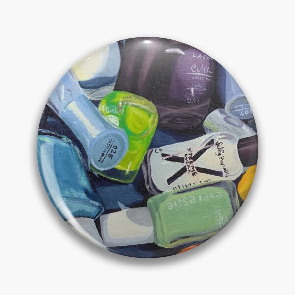 Item preview, Nail Polish Pile Painting designed and sold by KXDYart.
