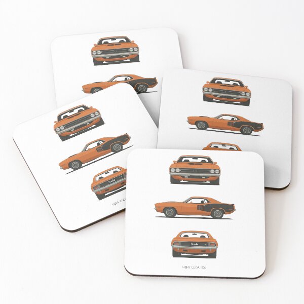 Item preview, 1970 Hemi ‘Cuda – Classic Mopar Muscle Triple-View  designed and sold by TheArtOfCar.