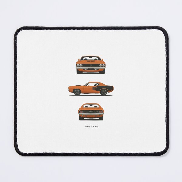 Item preview, 1970 Hemi ‘Cuda – Classic Mopar Muscle Triple-View  designed and sold by TheArtOfCar.