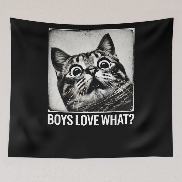 Item preview, Boys Love What? | Playful Queer Identity Statement | Challenging Expectations with Pride | Bold LGBTQ+ Expression | Love Without Limits designed and sold by PaintedPixels01.
