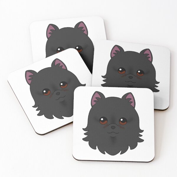 Item preview, Black Pomeranian Tear Stains designed and sold by OliRoseArt.