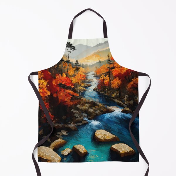 Item preview, Golden Valley River designed and sold by Midnight Daze Studio.
