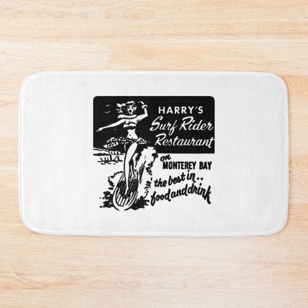 Item preview, Vintage Harry's Surf Rider Restaurant - Monterey Bay, California designed and sold by QuayTradingCo.