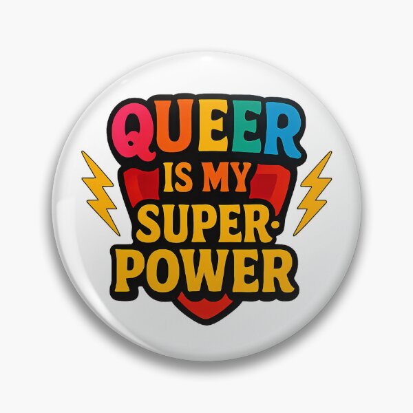Item preview, Queer Is My Superpower LGBTQ designed and sold by Haus Of Sin.
