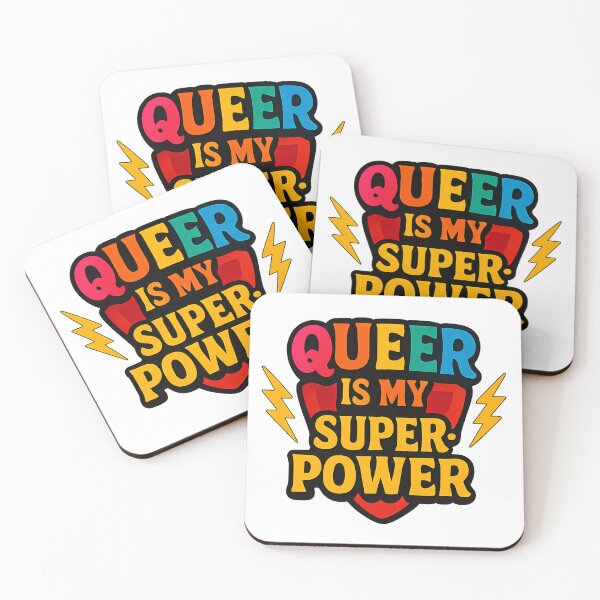 Item preview, Queer Is My Superpower LGBTQ designed and sold by Haus Of Sin.