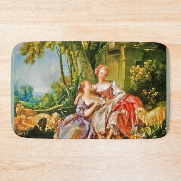 Item preview, The Love Letter, 1750 by François Boucher (made more vibrant) designed and sold by CristalleLisa.