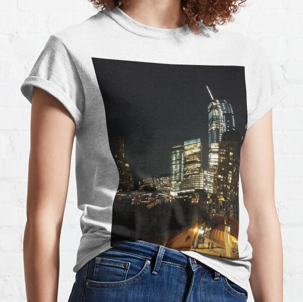 Manhattan, #Manhattan, New York, #NewYork, NYC, #NYC, New York City, #NewYorkCity Classic T-Shirt