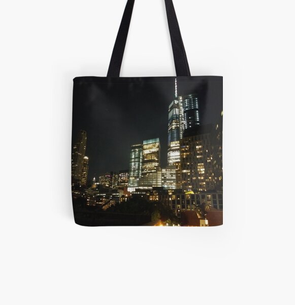 Manhattan, #Manhattan, New York, #NewYork, NYC, #NYC, New York City, #NewYorkCity All Over Print Tote Bag