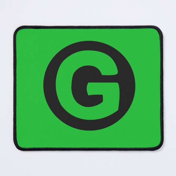 Item preview, letter g green designed and sold by ZiphGames.