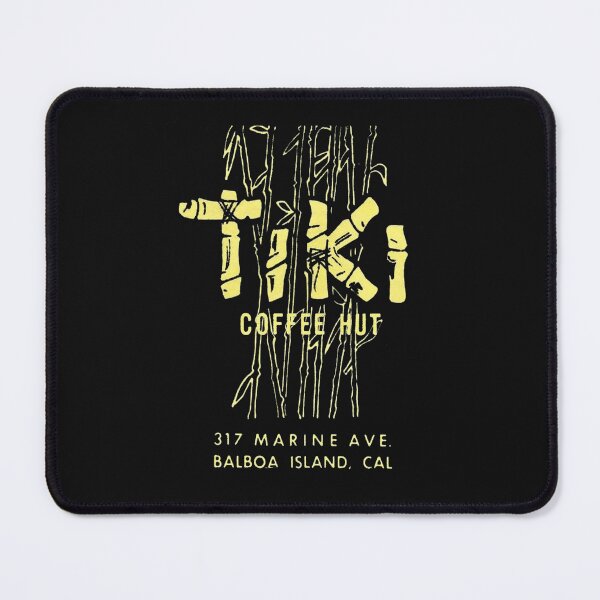 Item preview, Vintage Tiki Coffee Hut - Balboa Island, California designed and sold by QuayTradingCo.