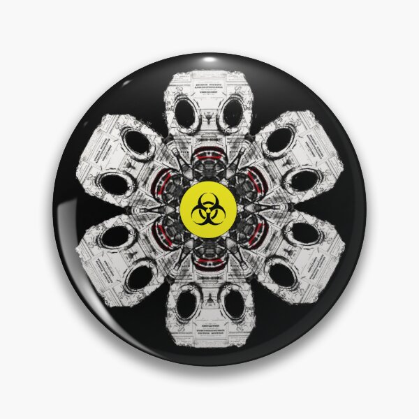 Item preview, kaleidoscope of gas masks biohazard designed and sold by Cyberomiz.