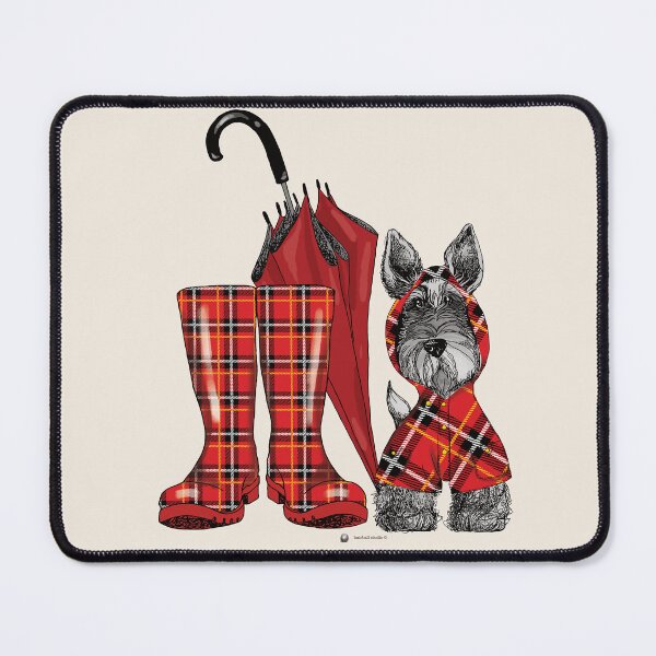 Item preview, Scottie goes for walk designed and sold by Hairball-Studio.