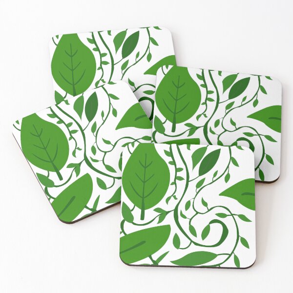 Item preview, Creeper | green leaves | nature print designed and sold by dfly-creations.