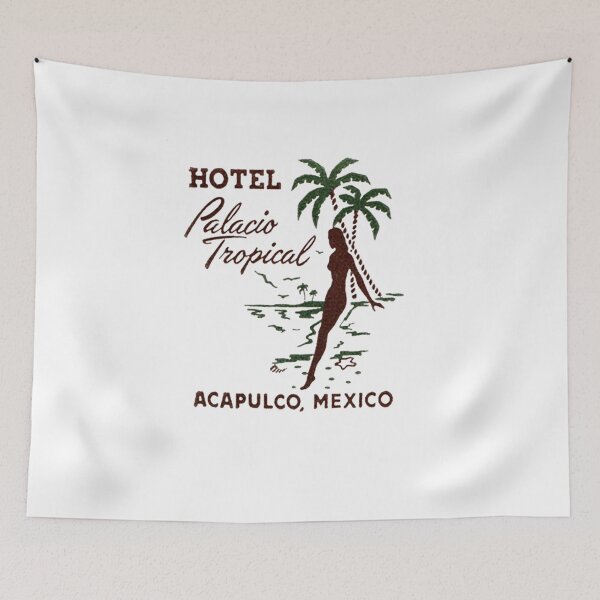 Item preview, Vintage Hotel Palacio Tropical - Acapulco, Mexico designed and sold by QuayTradingCo.