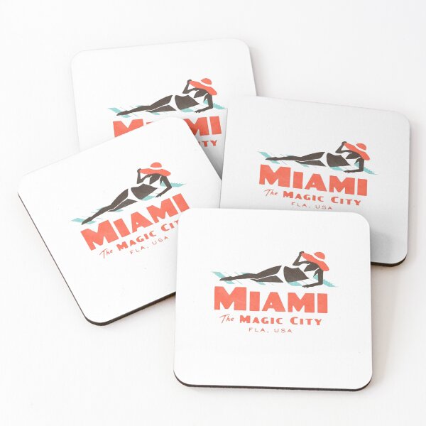 Item preview, Vintage Miami The Magic City - Miami, Florida designed and sold by QuayTradingCo.