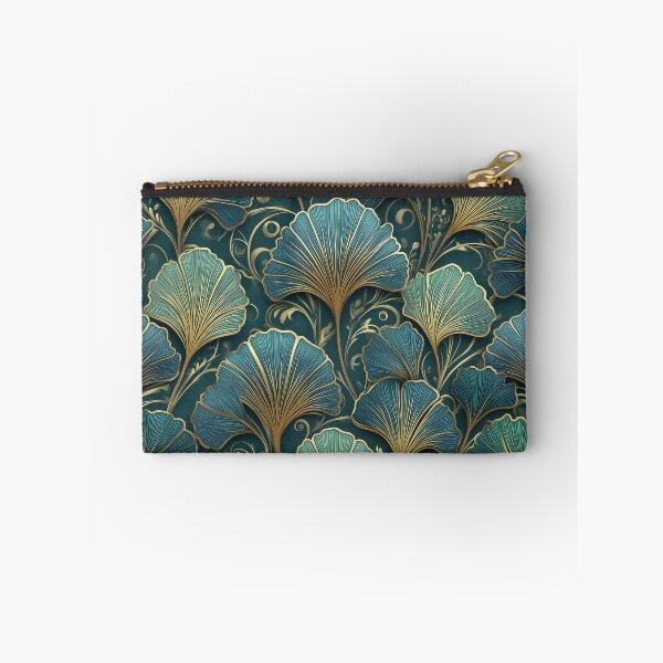Item preview, Metallic Art Nouveau Gingko Leaves designed and sold by Boddicca.