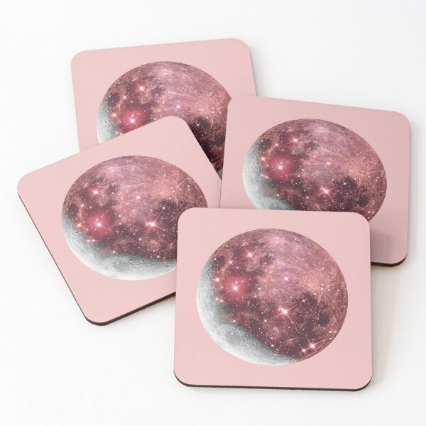 Item preview, Crescent and full moon - red designed and sold by mgro-art.