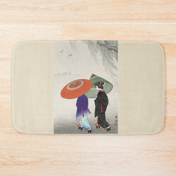 Item preview, Two women in the rain (1925 - 1936) by Ohara Koson  designed and sold by CristalleLisa.