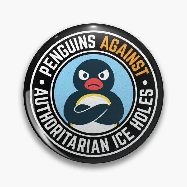 Item preview, Penguins Against Authoritarian Ice Holes designed and sold by MO DESIGNS.